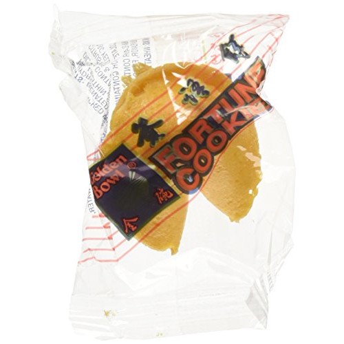 Golden Bowl 100 Individually Wrapped Traditional Fortune Cookies