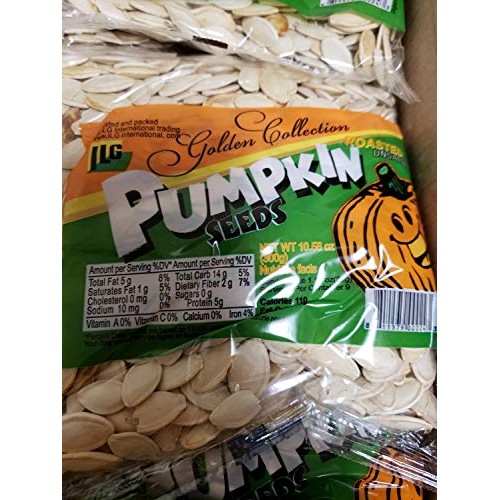 Golden Collection Unsalted Roasted Pumpkin Seeds 300gr