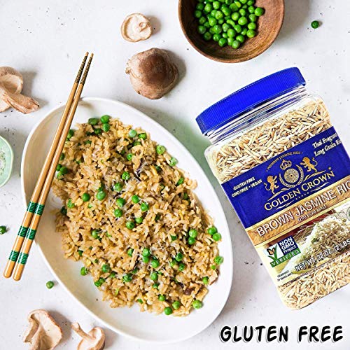 Golden Brown Jasmine Rice - Naturally Sourced Thai Fragrant Long