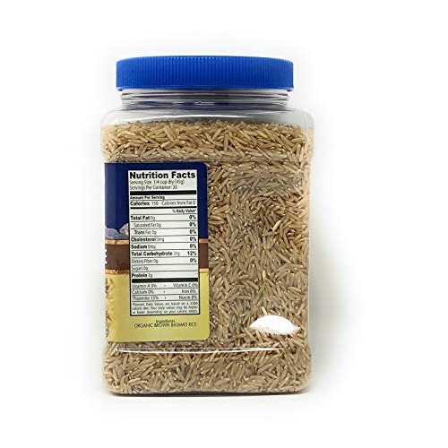 Organic Brown Basmati Rice32 Oz Organic-Non Gmo-All Natural Ar