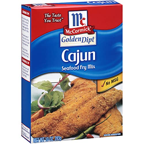 Mccormick Golden Dipt Fish Fry Mix, Cajun, 10 Oz Mccormick Golden Dipt Fish Fry Mix, Cajun, 10 Oz