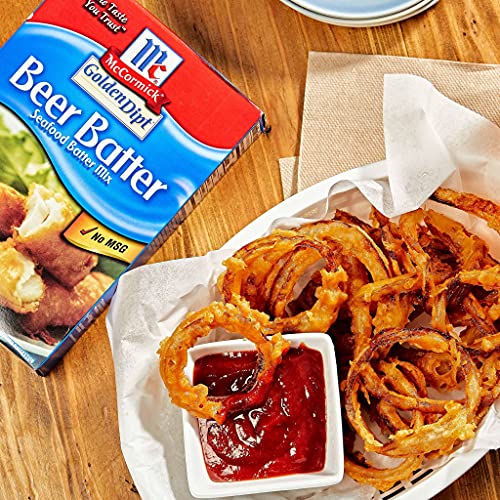 Mccormick Golden Dipt Beer Batter Seafood Batter Mix, 10 Oz Pac