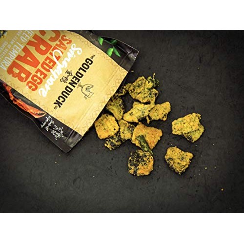 Golden Duck Salted Egg Fish Skin Crisps/ Potato Ridges/ Tempura