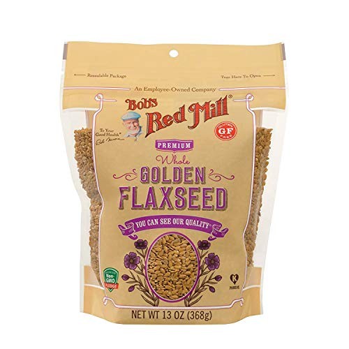 Bobs Red Mill Raw Whole Golden Flaxseed, 13 Oz 368G