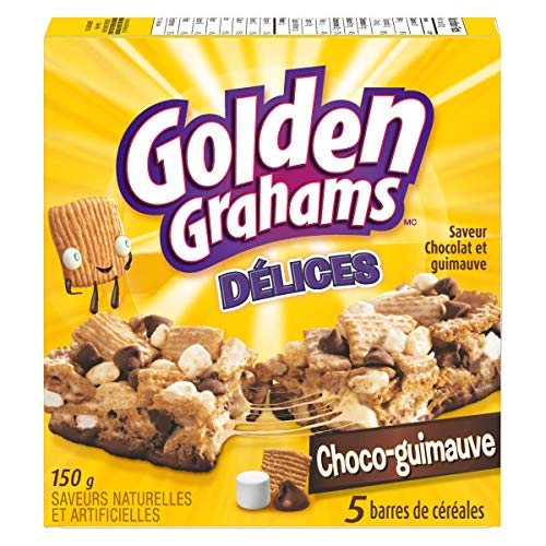 Golden Grahams Chocolate Marshmallow Smores Cereal Bars, 5Ct, 1