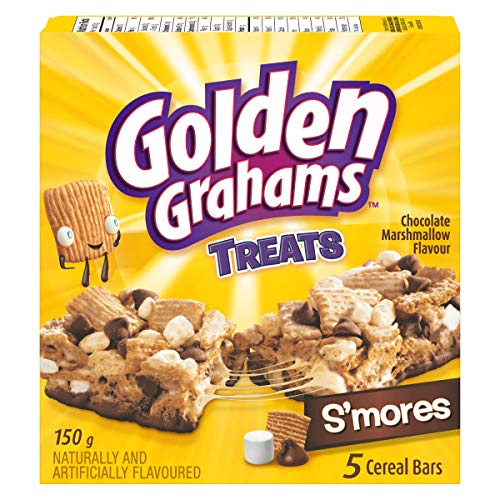 Golden Grahams Chocolate Marshmallow Smores Cereal Bars, 5Ct, 1