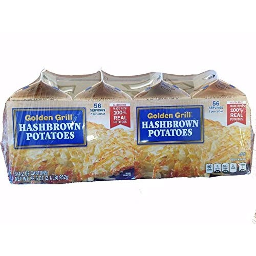 Golden Grill Hashbrown Potatoes56 Total Servings 8 Count Pack