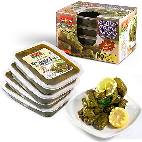 Golden Harvest Stuffed Grape Leaves, Olive Oil Based Prepared Fo