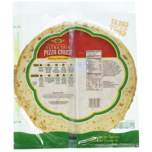 Golden Home Ultra Thin 3 Piece, Pizza Crust 14.25 Ounce