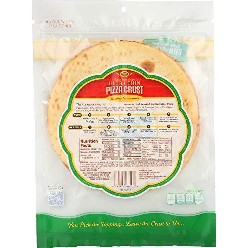 NOT A CASE Ultra Crispy and Ultra Thin Pizza Crust 7-Inch