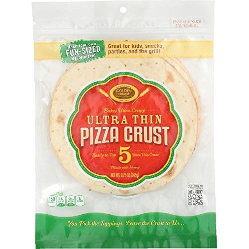NOT A CASE Ultra Crispy and Ultra Thin Pizza Crust 7-Inch