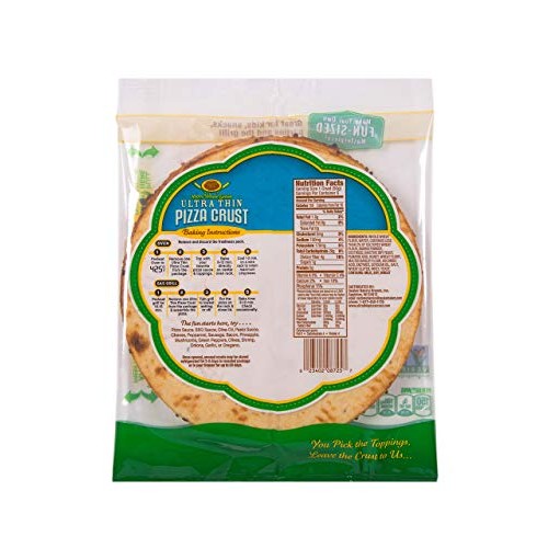 Ultra Thin Pizza Crust - Wheat 7 Inch 5 Pack