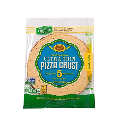 Ultra Thin Pizza Crust - Wheat 7 Inch 5 Pack