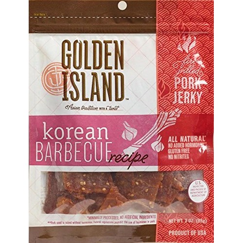 Golden Island Fire Grilled Pork Jerky Korean Barbecue Receipe -