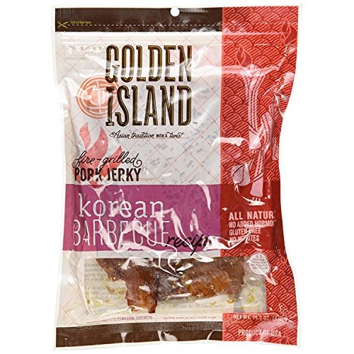 Golden Island Yhrgcd Korean Bbq Pork, 14.5 Oz 4 Pack