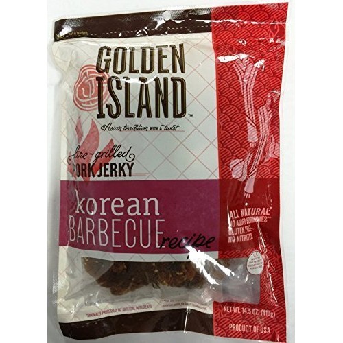 Pack Of 2 Pork Jerky Korean Barbecue Recipe Gourmet Snack Swee