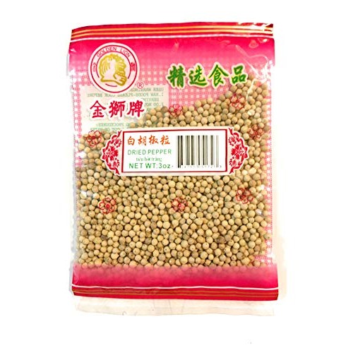 Golden Lion Dried Pepper 3 Oz2 Pack白胡椒粒