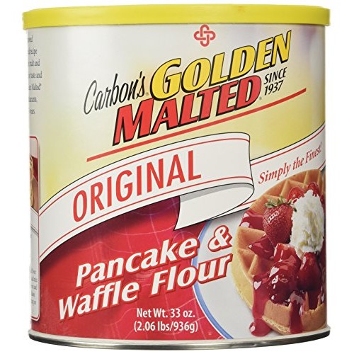 Golden Malted Waffle And Pancake Flour, Original, 33-Ounce Can Golden Malted Waffle And Pancake Flour, Original, 33-Ounce Can