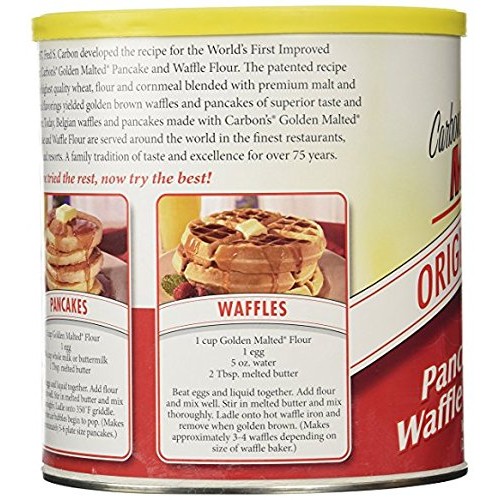 Golden Malted Waffle And Pancake Flour, Original 66 Ounce