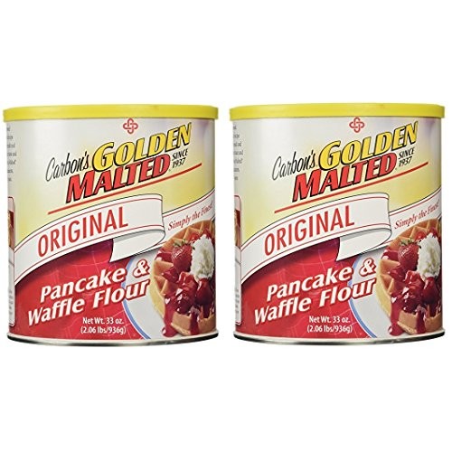 Golden Malted Waffle And Pancake Flour, Original 66 Ounce