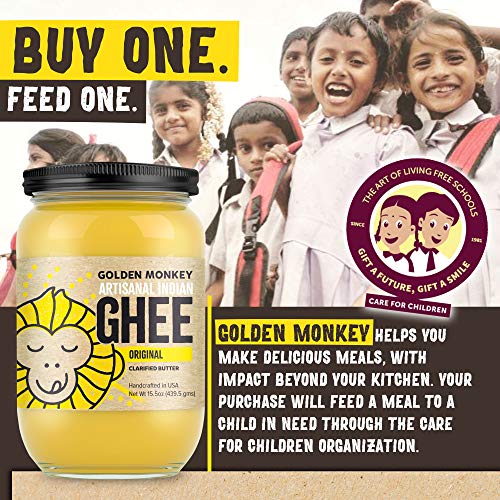 Organic Grass Fed Ghee Clarified Butter – 16 Oz Ghee Butter – Un