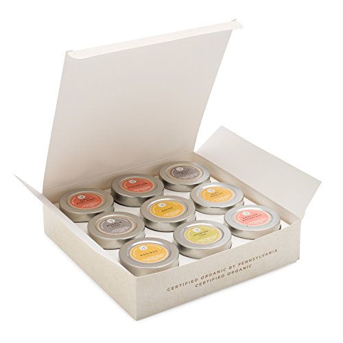 Golden Moon Tea Loose Leaf Tea Sampler - 9 Variety Pack - Organi