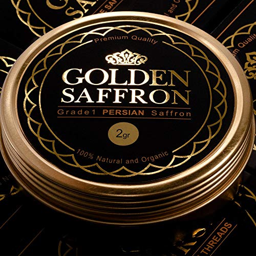 Golden Saffron, Finest Pure Premium All Red Saffron Threads, Gra
