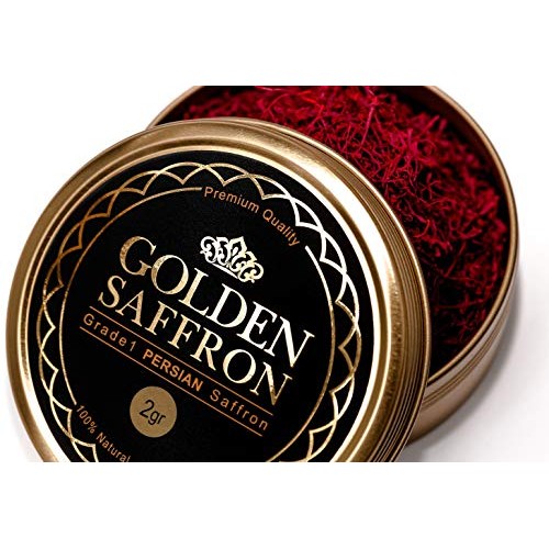Golden Saffron, Finest Pure Premium All Red Saffron Threads, Gra