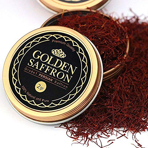 Golden Saffron, Finest Pure Premium All Red Saffron Threads, Gra