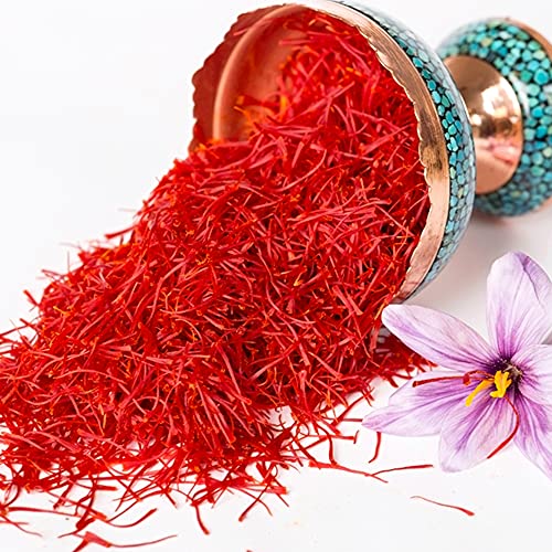 Golden Saffron, Premium Spanish Saffron Threads, Pure Red Spanis
