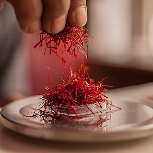 Golden Saffron, Premium Spanish Saffron Threads, Pure Red Spanis