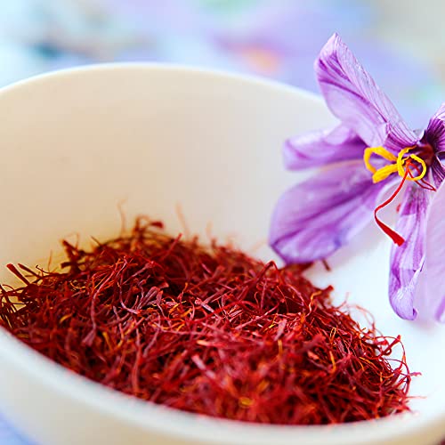 Golden Saffron, Premium Spanish Saffron Threads, Pure Red Spanis