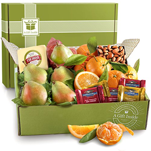 Harvest Favorites Fruit And Gourmet Holiday Gift Box