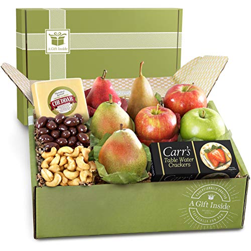 Perfect Pairings Deluxe Fruit And Cheese Gift Box