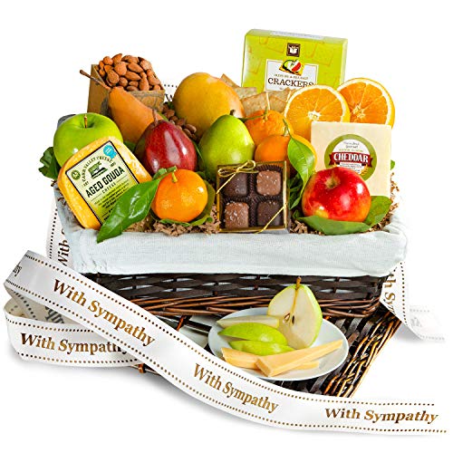 Sympathy Deluxe Fruit Basket