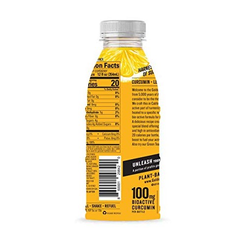 Golden Tiger Turmeric Lemonade - Bio Active Curcumin + Ginger -