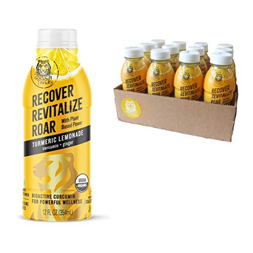 Golden Tiger Turmeric Lemonade - Bio Active Curcumin + Ginger -