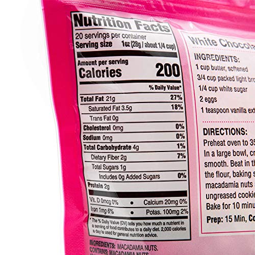 Golden Tree Macadamia Nuts 20 Ounce