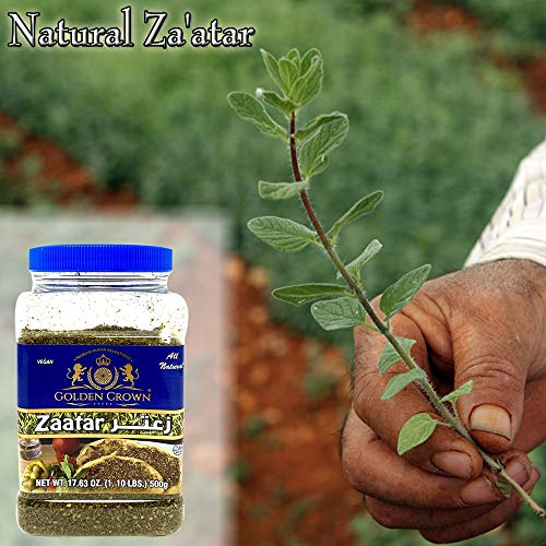 Golden Crown Natural Zaatar Herb Blend Zatar/Zaatar/Zahtar |