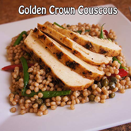 Golden Crown Whole Wheat Couscous - Non Gmo Kosher Certified 100
