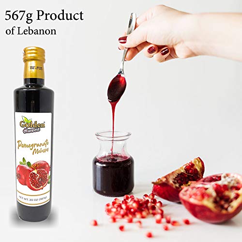 Golden Harvest Pomegranate Molasses - Made With 100% Natural Pom