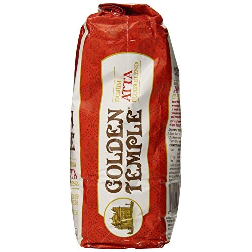 Golden Temple Durum Whole Wheat Atta Flour, 5.5 Pound
