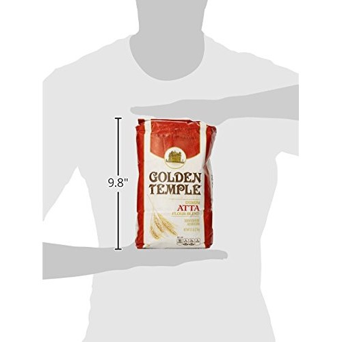 Golden Temple Durum Whole Wheat Atta Flour, 5.5 Pound