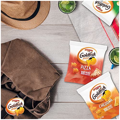 Goldfish Crackers Say Cheeeese Variety Pack with Cheddar, Pizza ...