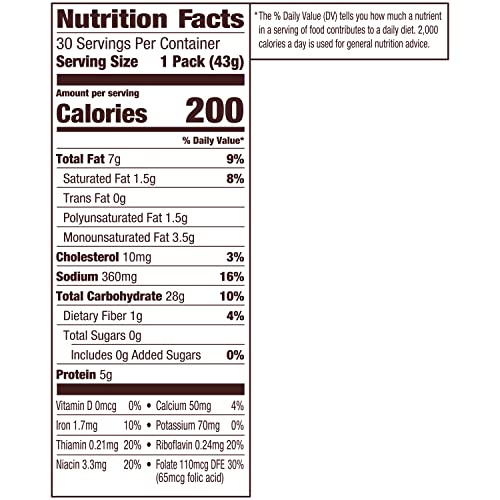 Pepperidge Farm Goldfish Cheddar Crackers, 1.5 oz. Snack Packs, ...