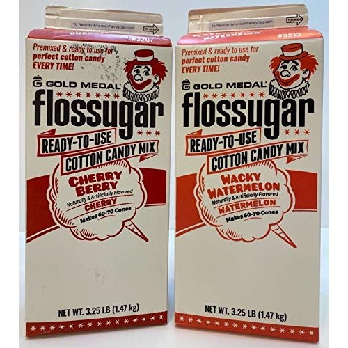 Americanfamilyday Cherry Berry &Amp; Wacky Watermelon Cotton Candy S