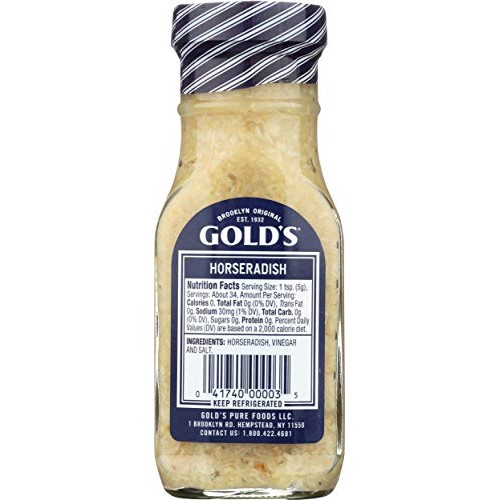 Golds White Horseradish, 6 Oz