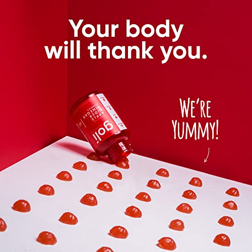 Goli Apple Cider Vinegar Gummy Vitamins- 120 Count Pack - Gelati...