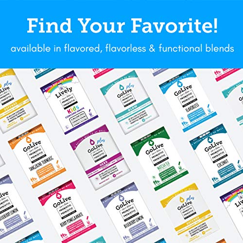 Golive Probiotics For Women, Men, And Kids, Tangerine Turmeric,