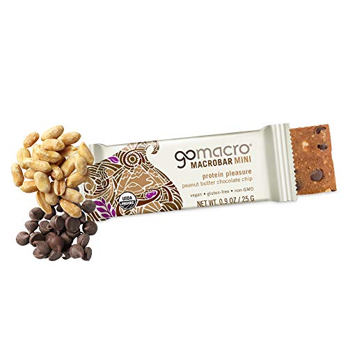 Gomacro Macrobar Mini Organic Vegan Snack Bars - Peanut Butter C